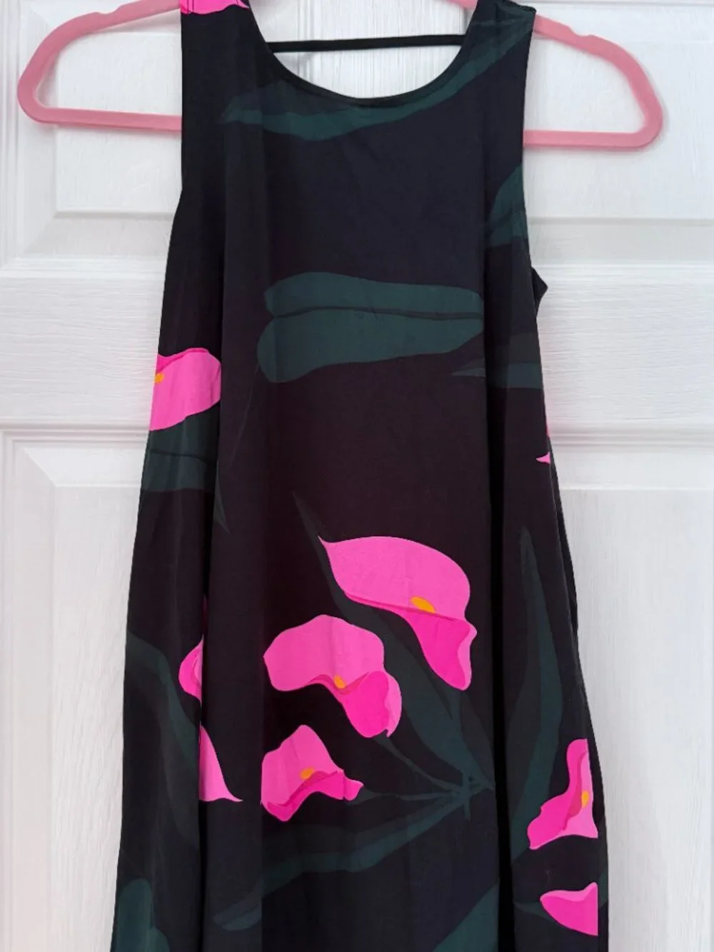 NWT Fighting Eel mini girls dress Alexsis Jasmine Calla Lily sz 10 NEW - Picture 3 of 3